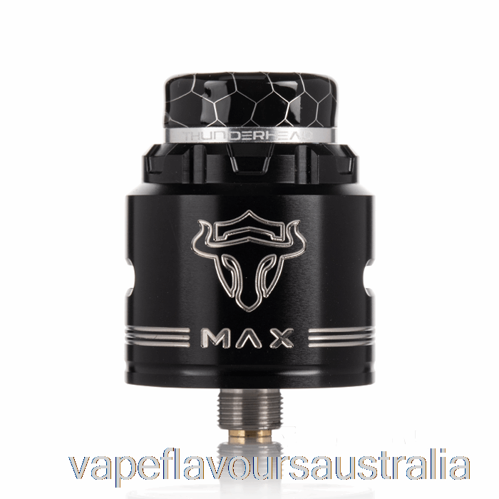 Vape Flavours Australia Thunderhead Creations Tauren MAX 25mm BF RDA Silver Black